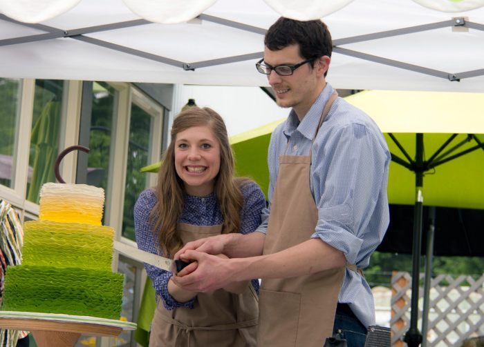 Marieke Nijenhuis and Adam Skriver are the partners and entrepreneurs behind Vancouver Island's Coastal Cake Company. 
